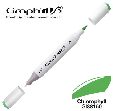 GRAPH'IT MARQUEUR BRUSH A ALCOOL 8150 CHLOROPHYLL