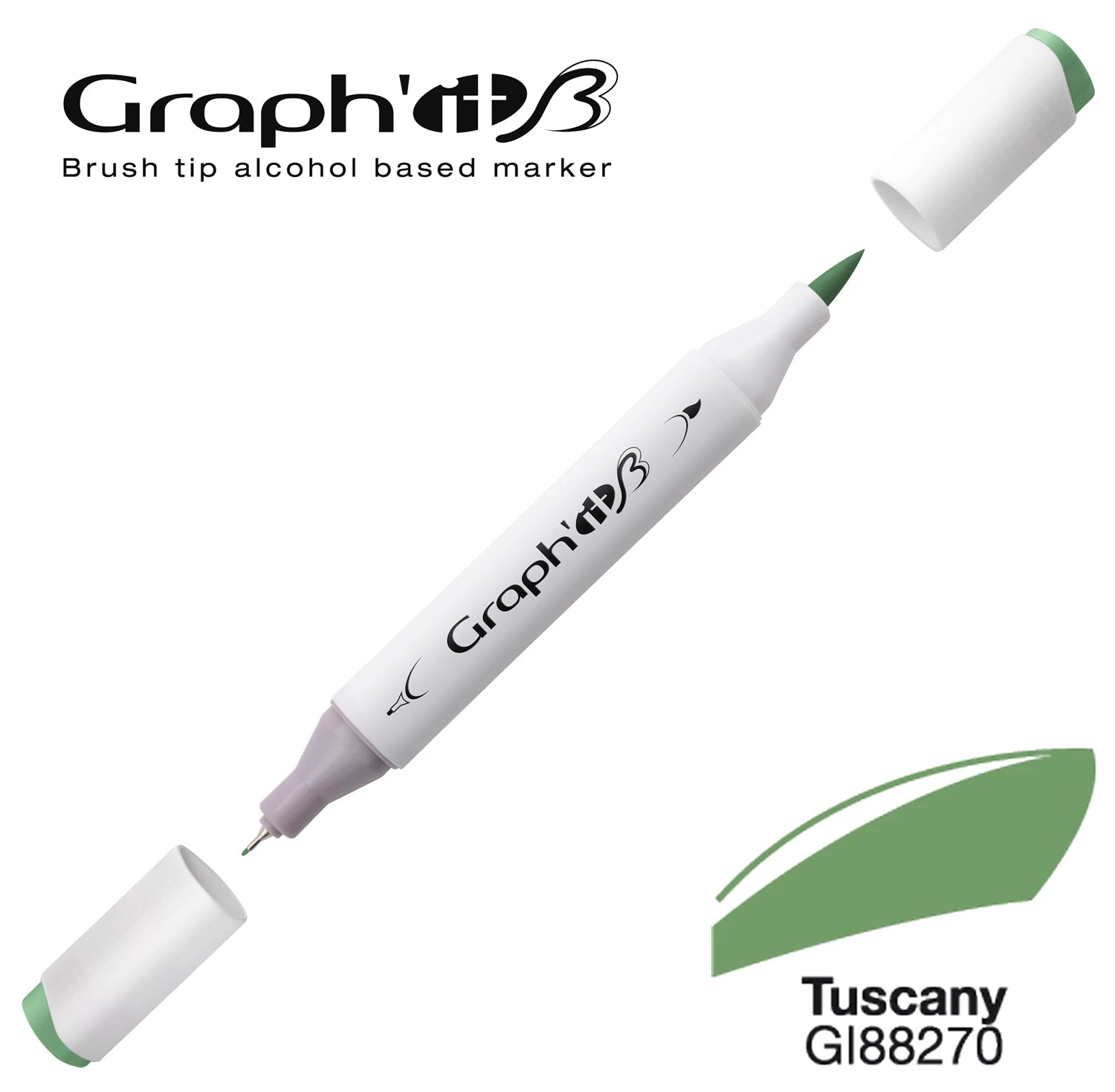 GRAPH'IT MARQUEUR BRUSH A ALCOOL 8270 TUSCANY