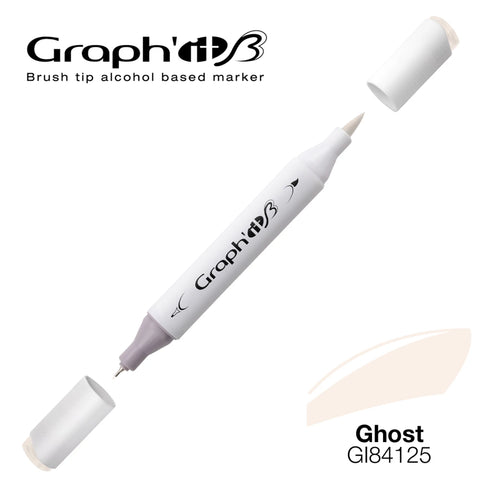 GRAPH'IT MARQUEUR BRUSH A ALCOOL 4125 GHOST