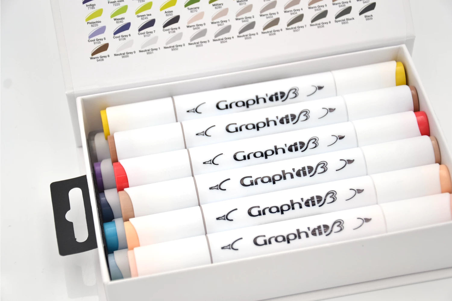 GRAPH'IT BRUSH & EXTRA FINE SET 12 MARQUEURS COMICS