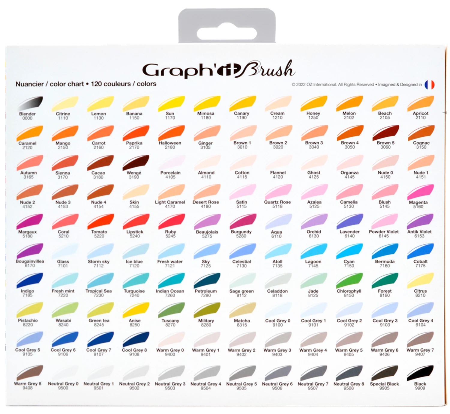 GRAPH'IT BRUSH & EXTRA FINE SET 24 MARQUEURS COMICS