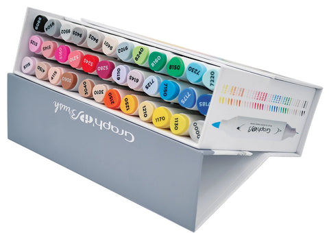 GRAPH'IT BRUSH & EXTRA FINE SET 36 MARQUEURS ESSENTIAL