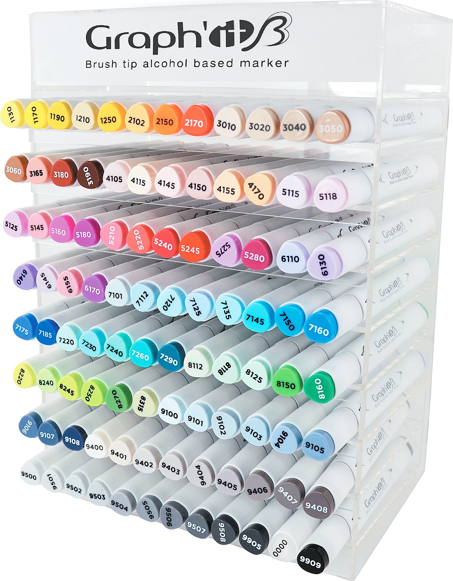 GRAPH'IT BRUSH & EXTRA FINE COFFRET 96 MARQUEURS + PRESENTOI