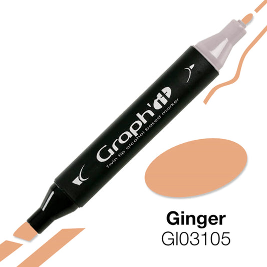 GRAPH'IT MARQUEUR A ALCOOL 3105 GINGER