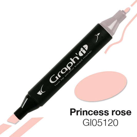 GRAPH'IT MARQUEUR A ALCOOL 5120 PRINCESS ROSE