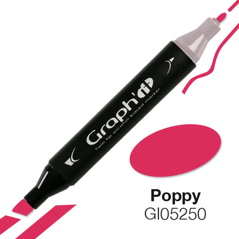 GRAPH'IT MARQUEUR A ALCOOL 5250 POPPY