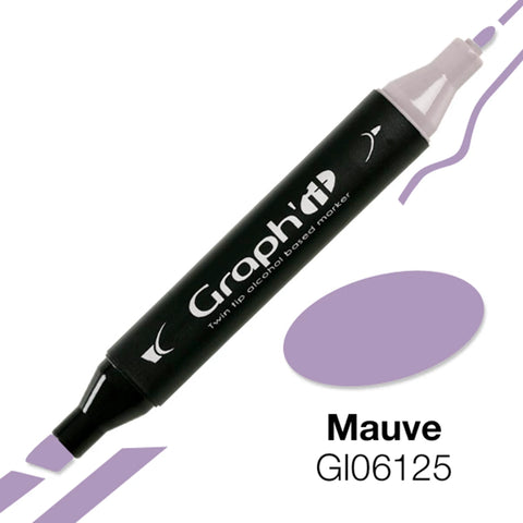 GRAPH'IT MARQUEUR A ALCOOL 6125 MAUVE