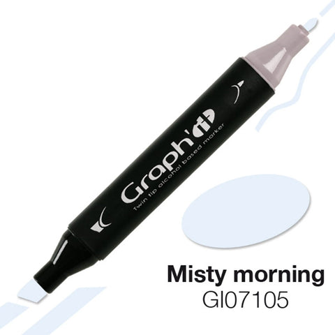 GRAPH'IT MARQUEUR A ALCOOL 7105 MISTY MORNING