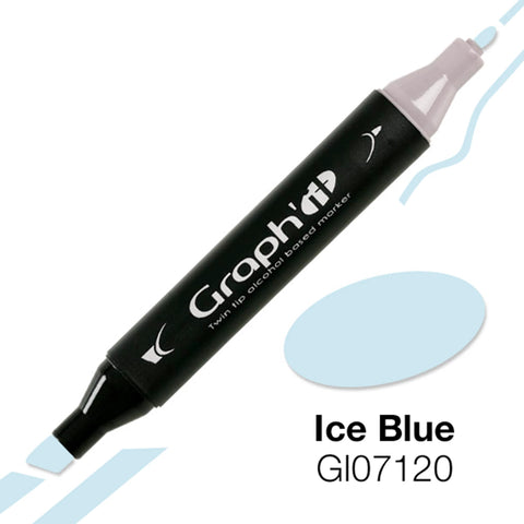 GRAPH'IT MARQUEUR A ALCOOL 7120 ICE BLUE