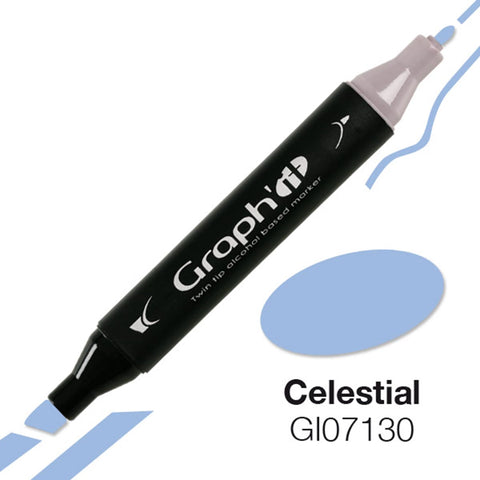 GRAPH'IT MARQUEUR A ALCOOL 7130 CELESTIAL