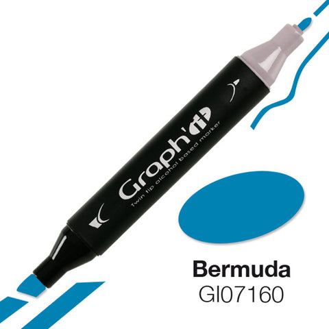 GRAPH'IT MARQUEUR A ALCOOL 7160 BERMUDA