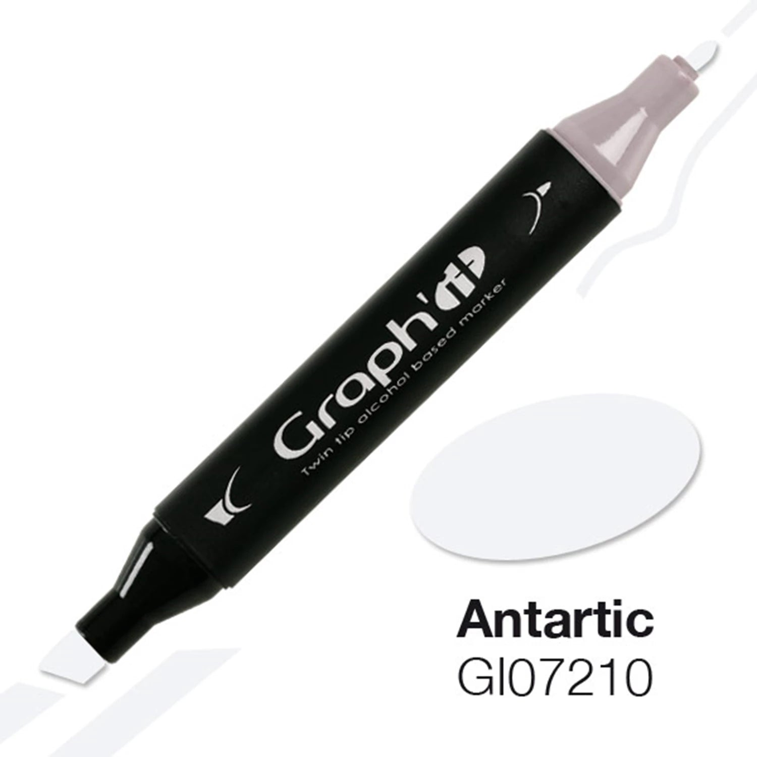 GRAPH'IT MARQUEUR A ALCOOL 7210 ANTARTIC