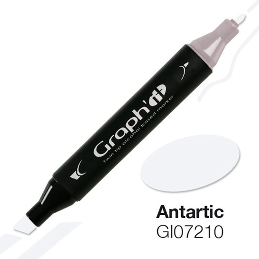 GRAPH'IT MARQUEUR A ALCOOL 7210 ANTARTIC