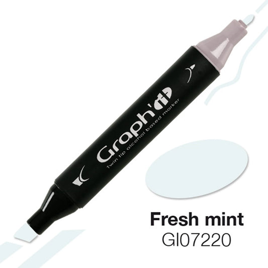 GRAPH'IT MARQUEUR A ALCOOL 7220 FRESH MINT