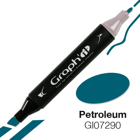 GRAPH'IT MARQUEUR A ALCOOL 7290 PETROLEUM