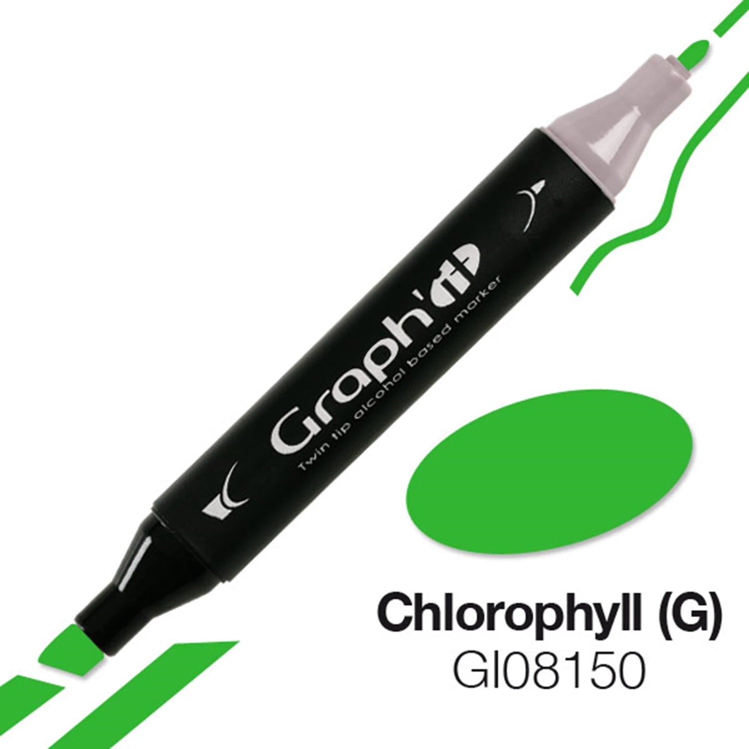 GRAPH'IT MARQUEUR A ALCOOL 8150 CHLOROPHYLL