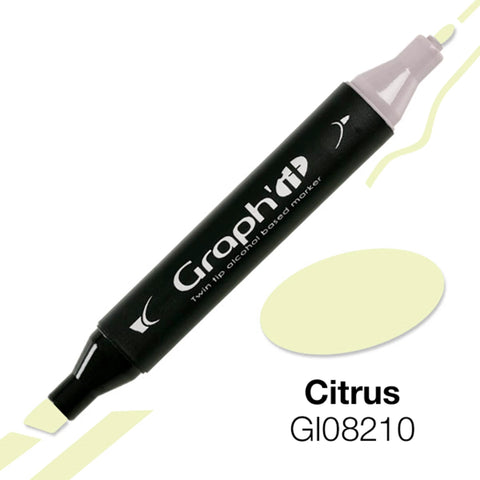 GRAPH'IT MARQUEUR A ALCOOL 8210 CITRUS