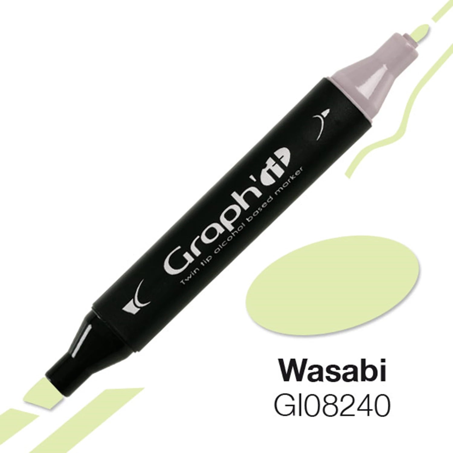 GRAPH'IT MARQUEUR A ALCOOL 8240 WASABI