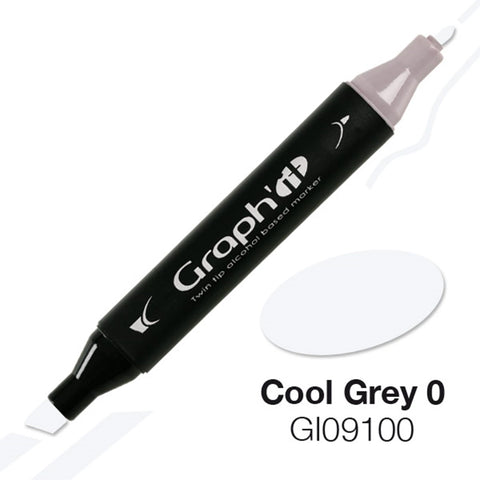 GRAPH'IT MARQUEUR A ALCOOL 9100 COOL GREY 0