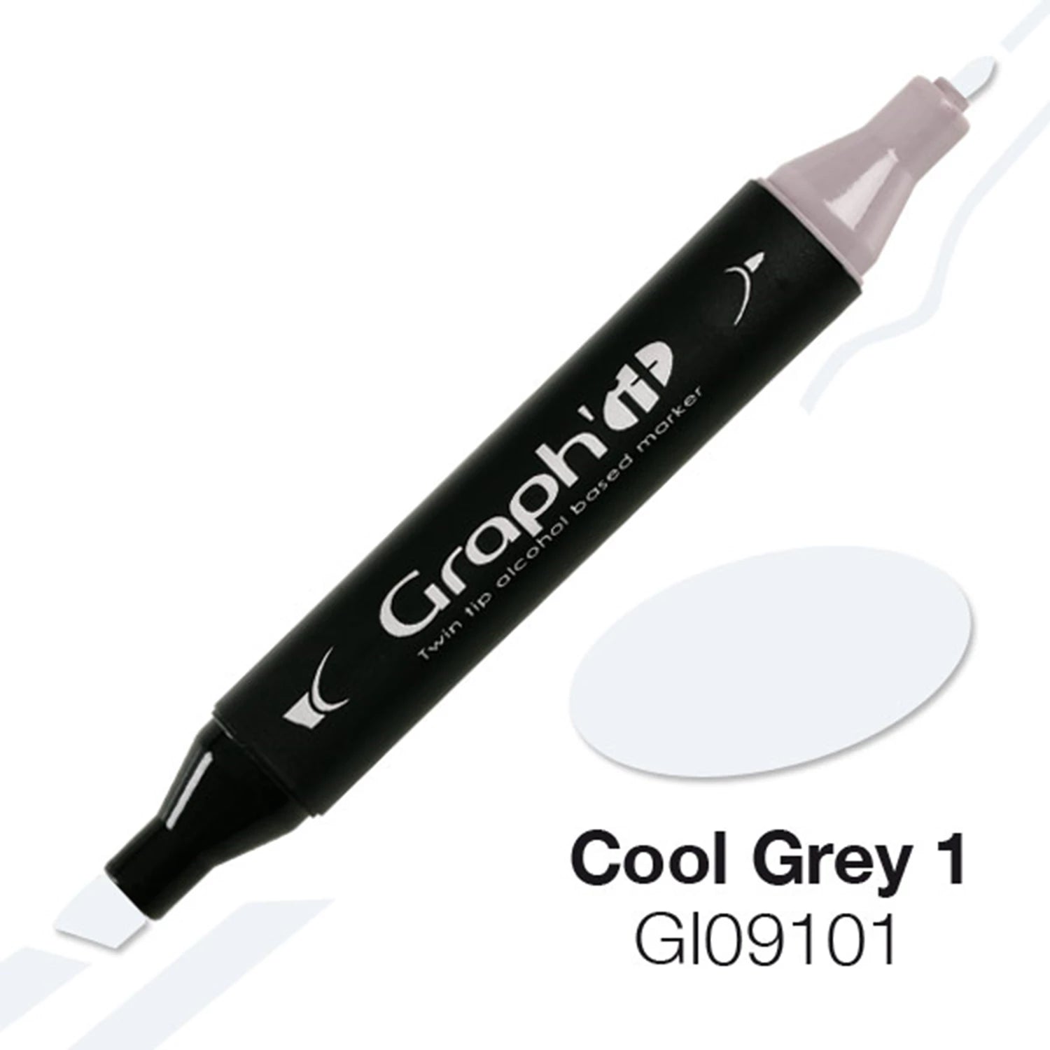 GRAPH'IT MARQUEUR A ALCOOL 9101 COOL GREY 1
