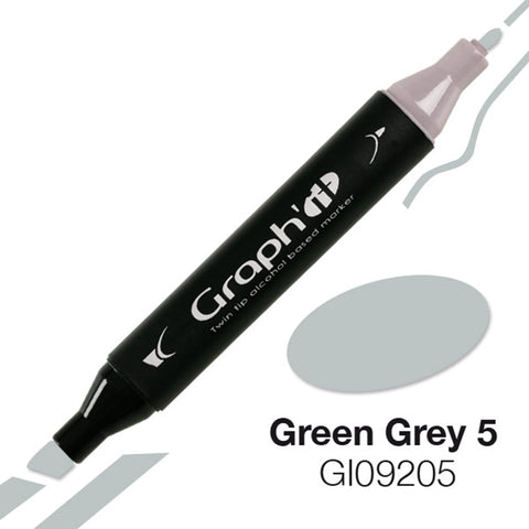 GRAPH'IT MARQUEUR A ALCOOL 9205 GREEN GREY 5