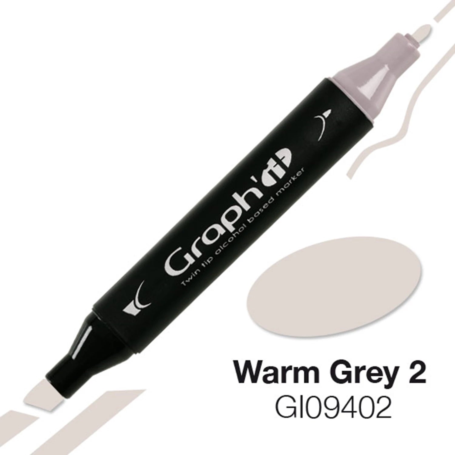 GRAPH'IT MARQUEUR A ALCOOL 9402 WARM GREY 2