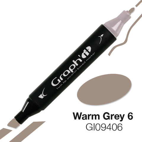 GRAPH'IT MARQUEUR A ALCOOL 9406 WARM GREY 6