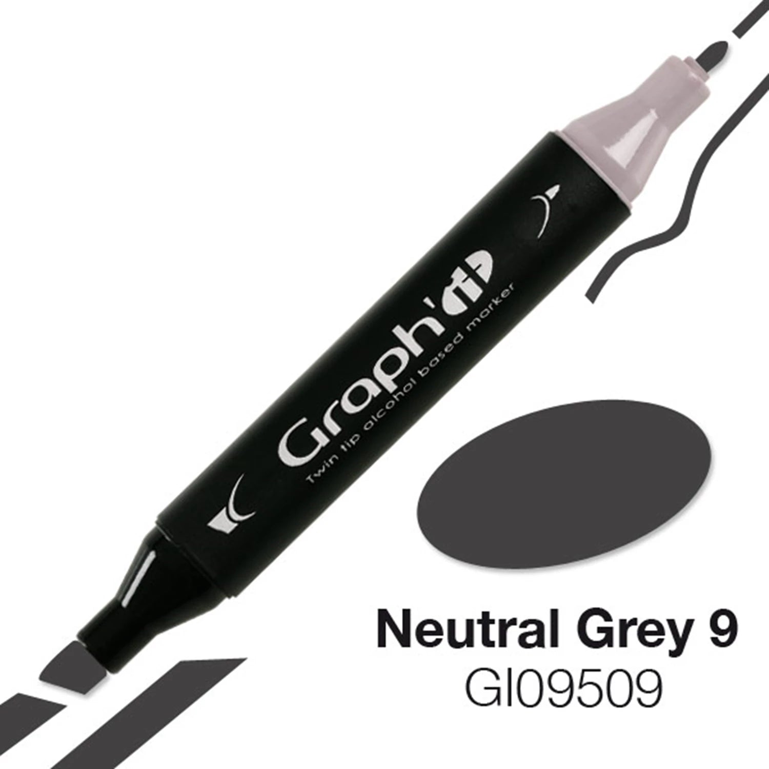 GRAPH'IT MARQUEUR A ALCOOL 9509 NEUTRAL GREY 9