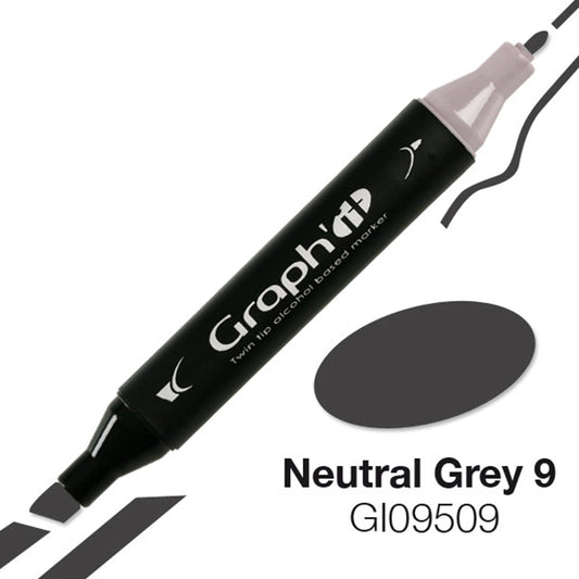 GRAPH'IT MARQUEUR A ALCOOL 9509 NEUTRAL GREY 9