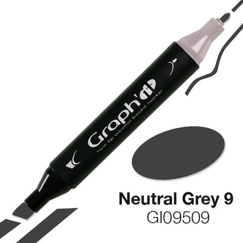 GRAPH'IT MARQUEUR A ALCOOL 9509 NEUTRAL GREY 9