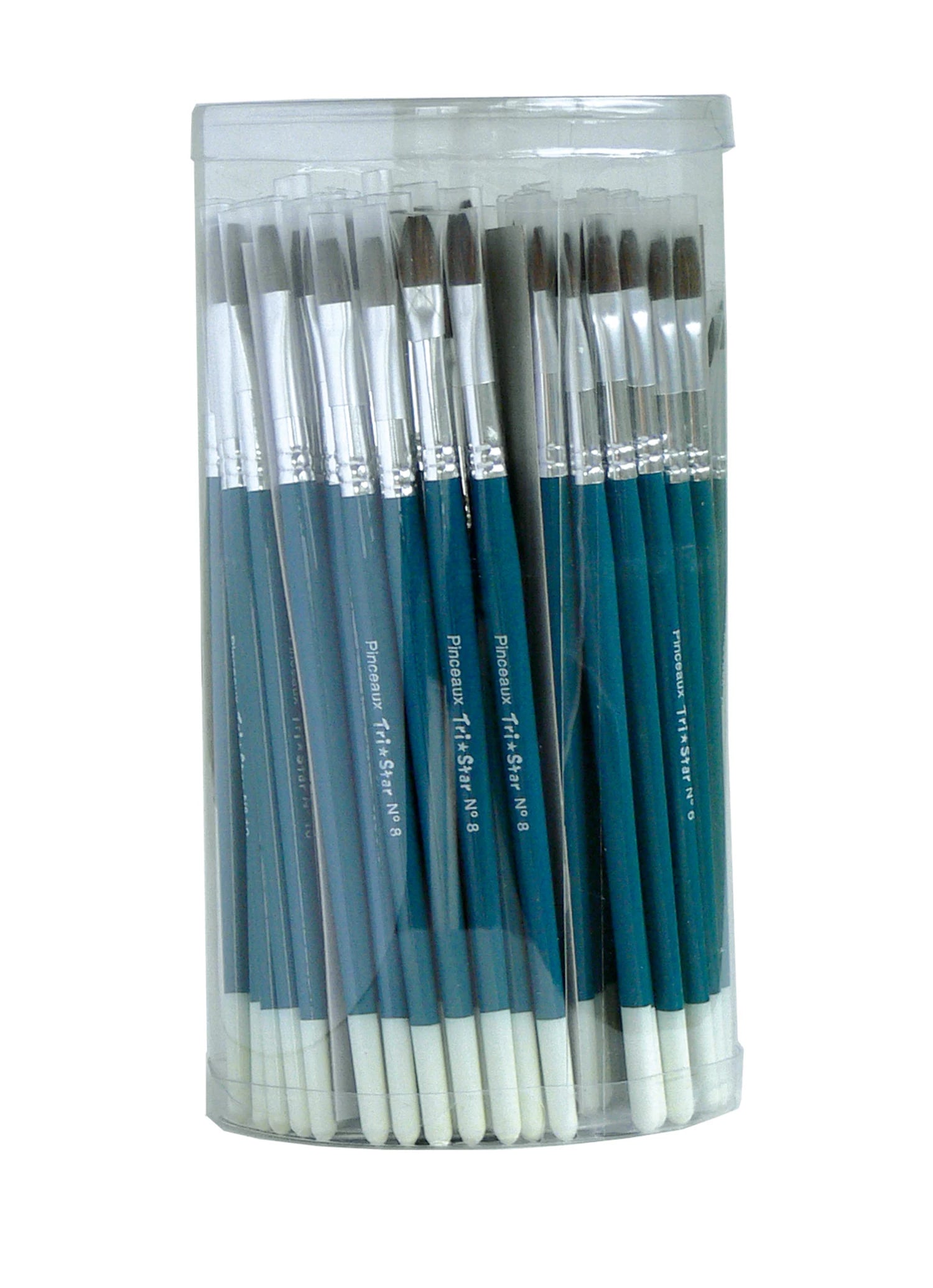 POT 144 PINCEAUX POILS PONEY TAILLES ASSORTIES