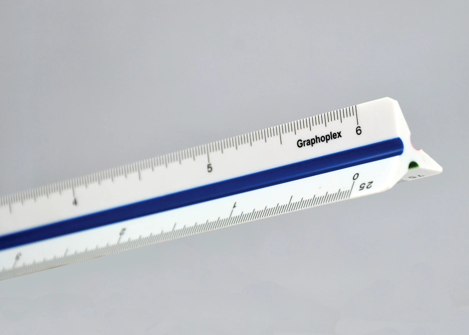 REGLE DE REDUCTION TRIANGULAIRE SUR CARTE 1/20 A 1/100E 30CM