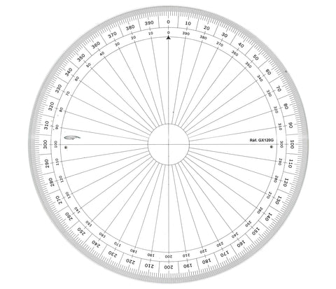 RAPPORTEUR CERCLE ENTIER GRADES DIA 20CM