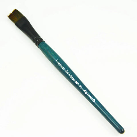 PINCEAUX AQUAFORTE SYNTHETIQUES PLATS N°16