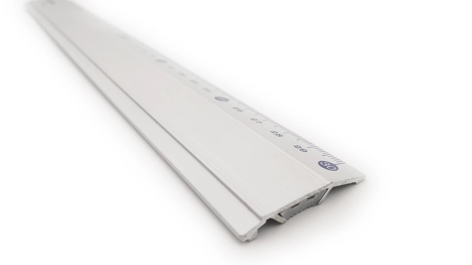 REGLE ALUMINIUM ANTIGLISSE 30CM