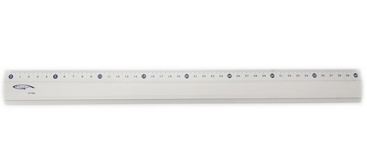 REGLE ALUMINIUM ANTIGLISSE 40CM