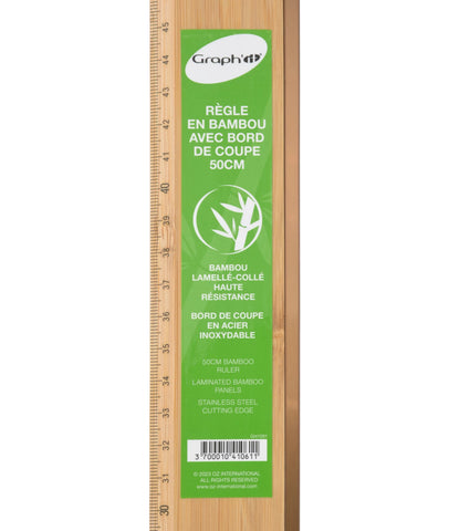 GRAPH'IT REGLE DE COUPE EN BAMBOU 50CM