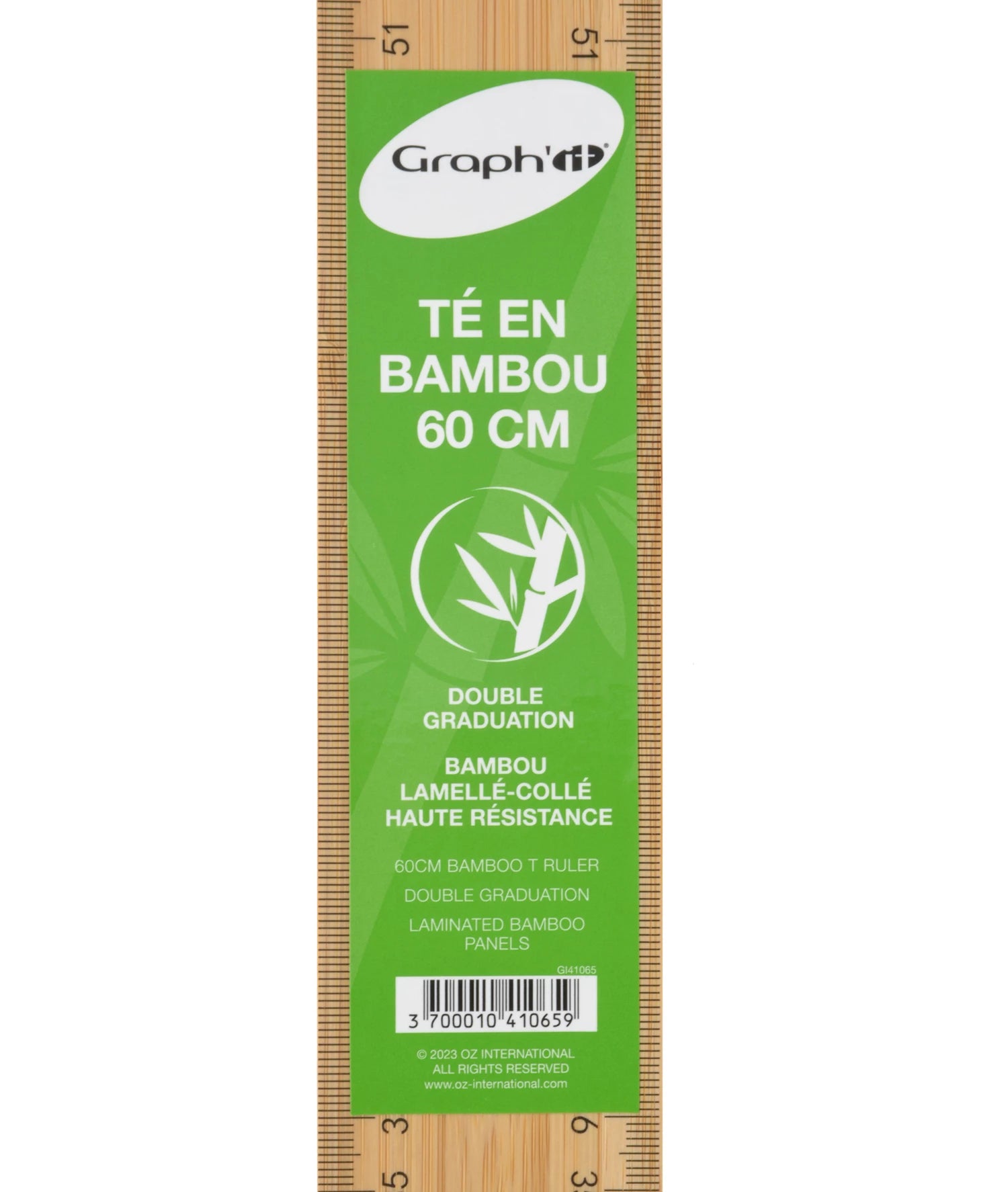 GRAPH'IT TE EN BAMBOU 60CM