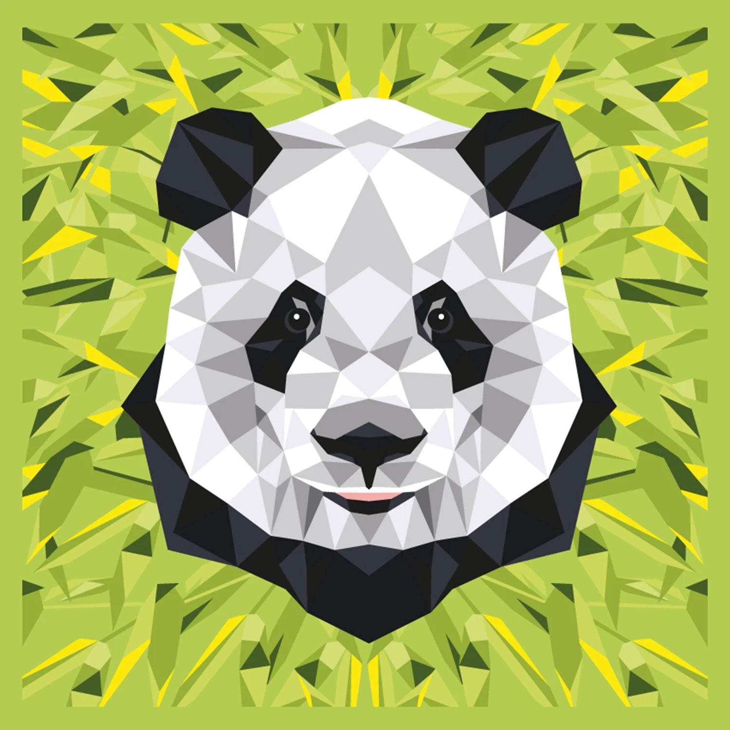 ENJOY ART PEINTURE N° 30X30CM PANDA