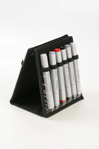 TROUSSE DE RANGEMENT CHEVALET POUR 12 MARQUEURS A ALCOOL