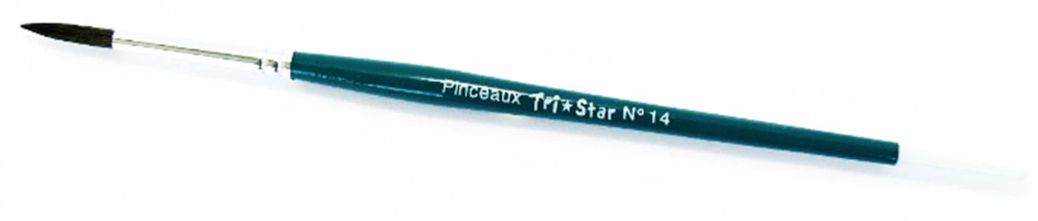 PINCEAUX ECOLIERS POILS DE PONEY N°14