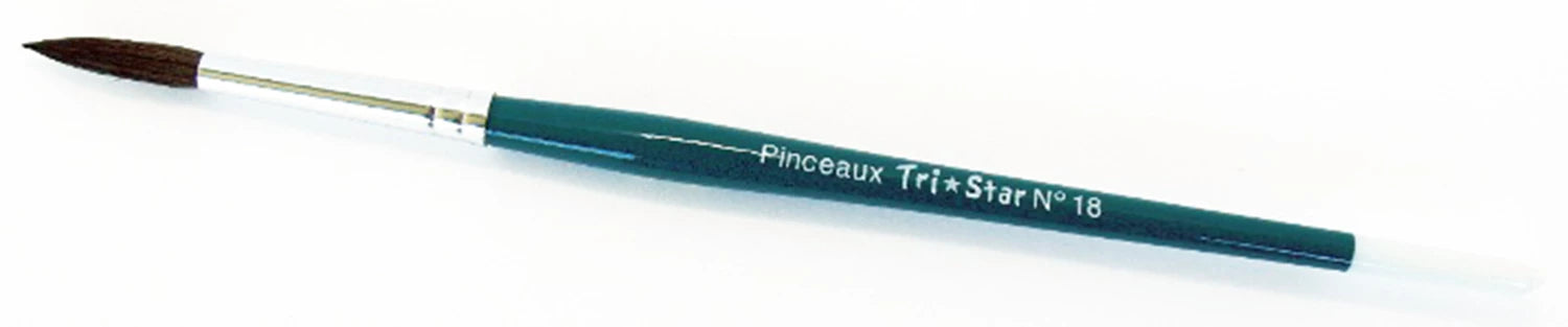 PINCEAUX ECOLIERS POILS DE PONEY N°18