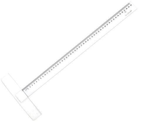 GRAPH'IT TE FIXE 1 BISEAU GRADUE, 1 BORD ANTITACHE 50CM