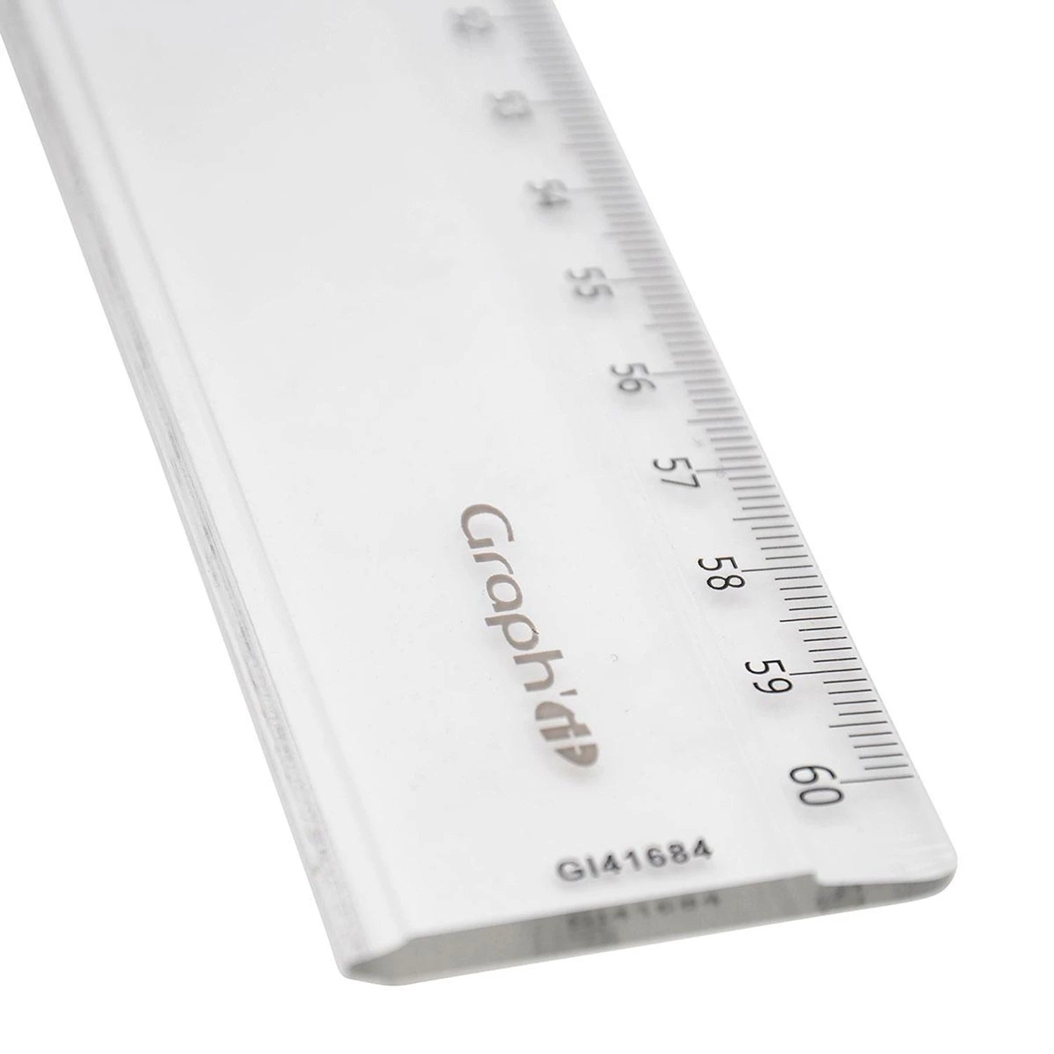 GRAPH'IT REGLE GRADUEE 1 BISEAU 1 BORD ANTITACHE 60CM