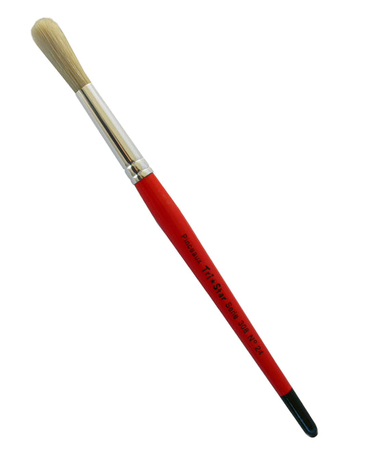 BROSSES RONDES SOIE DE PORC N°24