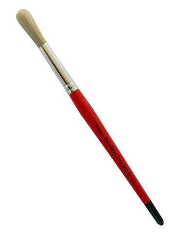 BROSSES RONDES SOIE DE PORC N°24