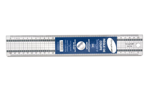 GRAPH'IT SECURE REGLE DE COUPE A4