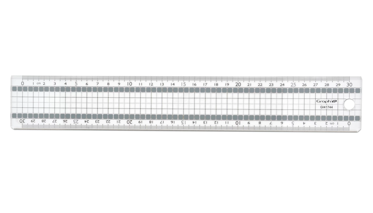 GRAPH'IT SECURE REGLE DE COUPE A4
