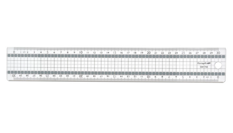GRAPH'IT SECURE REGLE DE COUPE A4