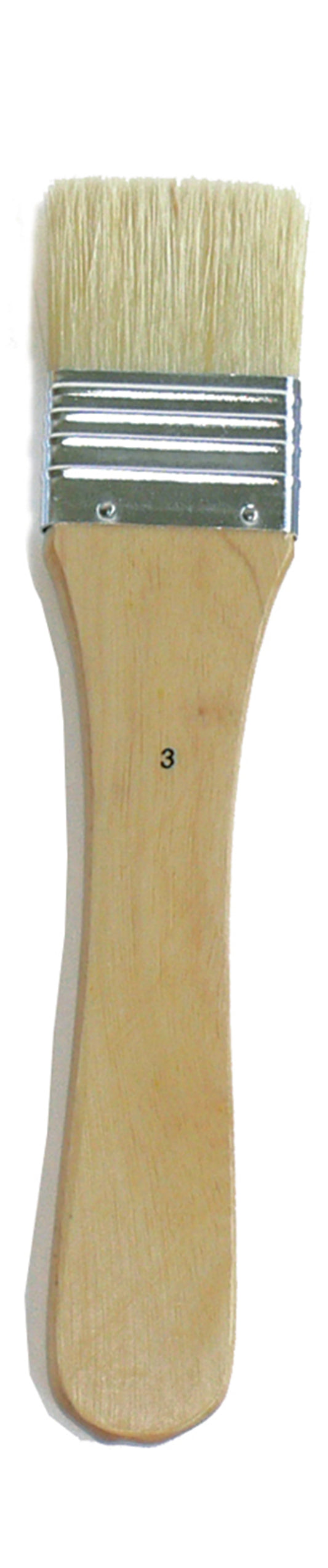 SPALTER SOIE DE PORC MANCHE EN BOIS NATUREL VERNI 37MM N°3